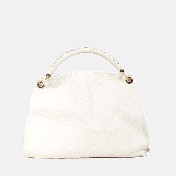 Louis Vuitton White Monogram Empreinte Artsy MM - Picture 2 of 13